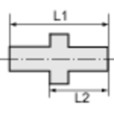 Produktbild von RIEGLER® - Doppelgewindenippel »value line«, G 3/8", G 3/8", SW 19, Messing ver