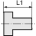 Produktbild von RIEGLER® - Reduziernippel, R 3/8" A, Rp 1/4" I, SW 18, Edelstahl 1.4408