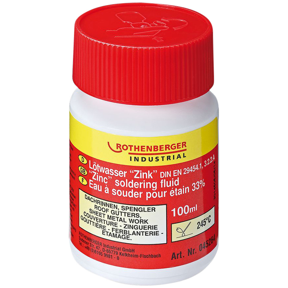 ROTHENBERGER Lötwasser Zink Produktbild img1 L