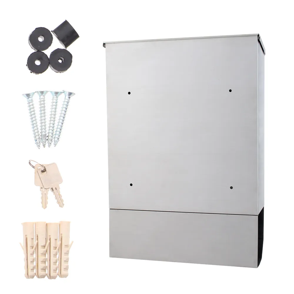 Rottner Briefkasten Corto Inox Produktbild img4 L