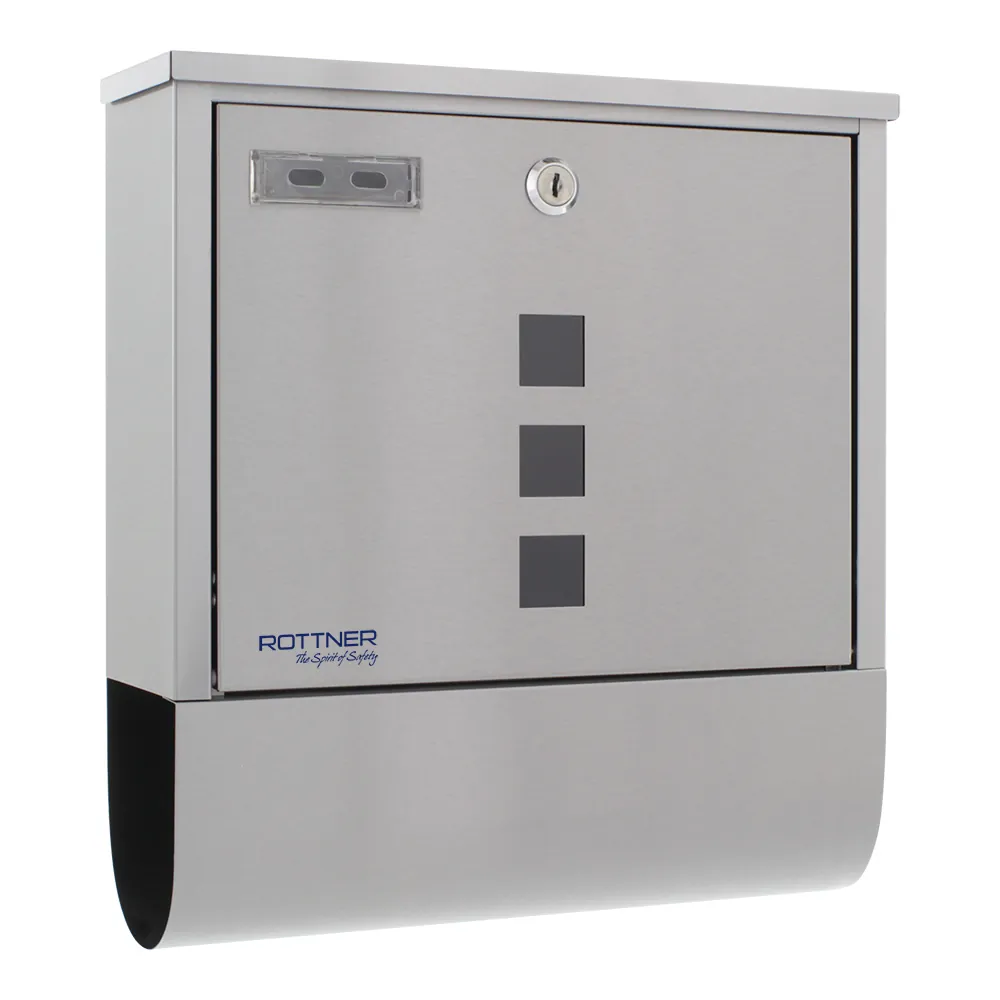 Rottner Briefkasten Costa Inox Produktbild img1 L