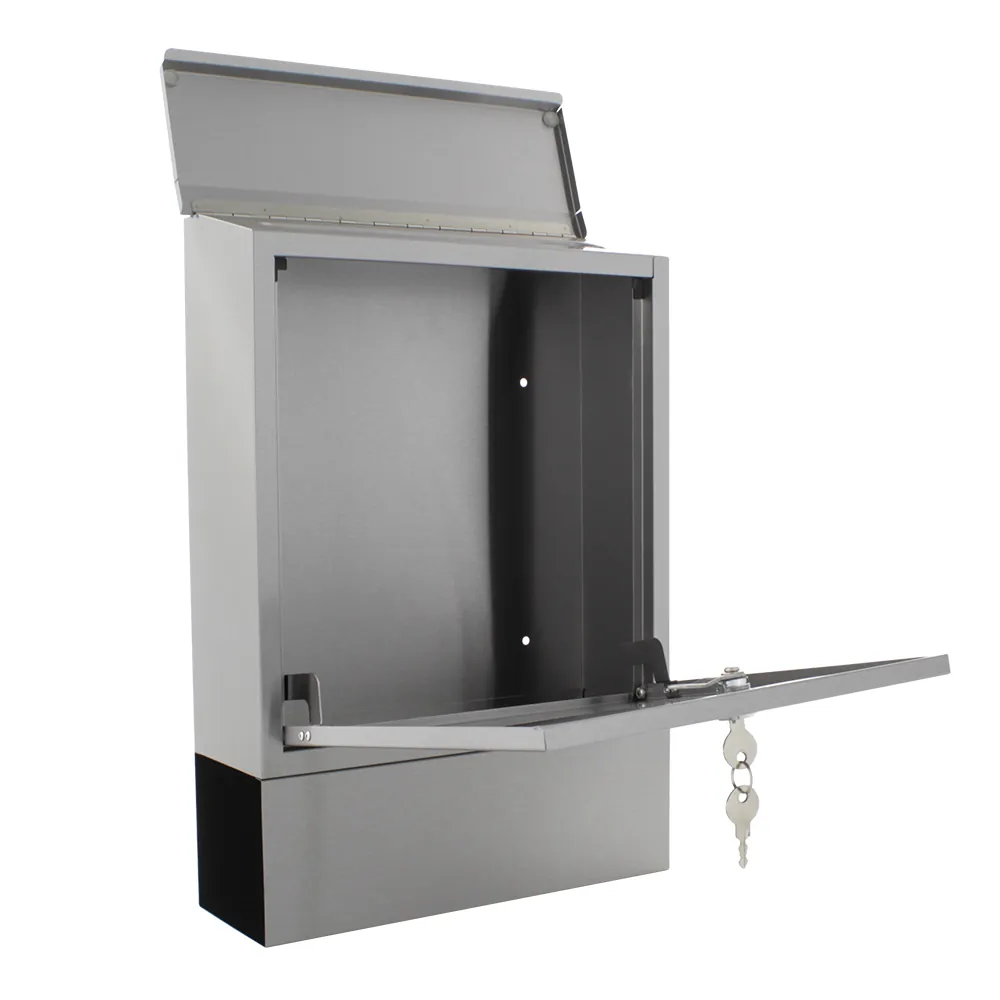 Rottner Briefkasten Libro Inox Produktbild img2 L