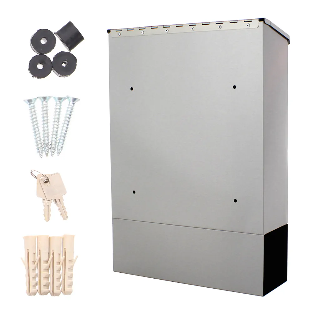 Rottner Briefkasten Libro Inox Produktbild img5 L