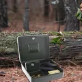 Rottner Pistolenkassette GUN BOX Zylinderschloss grün Produktbild img4 S