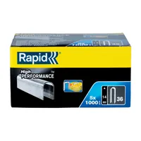 Rapid Kabelklammern 36/14mm DP (verzinkt) 5 x 1.000er Pack, 11886910 Produktbild