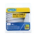 Produktbild von Rapid® - Klebesticks PVC/Kabel ø12 x 94mm 14er Pack, 40107358