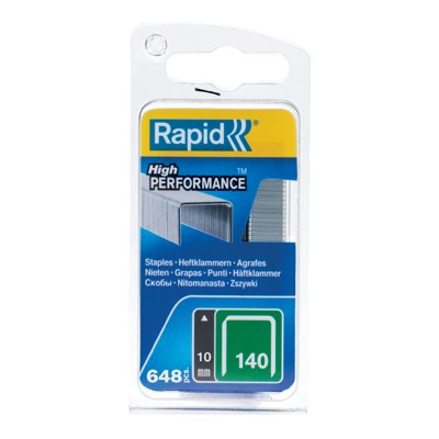 Produktbild von Rapid® - Klammern 140/10mm Stahl (verzinkt) 650er Pack, 40109515