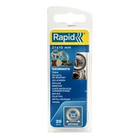 Rapid Ösen mit Ring - 21 x 10mm, 25er Pack, 5000412 Produktbild