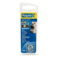 Rapid Ösen mit Ring - 23 x 12mm, 25er Pack, 5000413 Produktbild