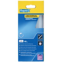 Produktbild von Rapid® - Klebesticks universal transparent ø12 x 190mm 48er Pack, 5001411