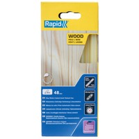 Produktbild von Rapid® - Klebesticks Holz ø12 x 190mm 48er Pack, 5001421