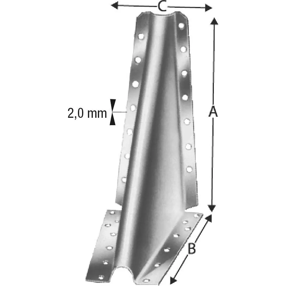 SIMPSON Strong-Tie Winkelverbinder KNAG170 Produktbild img1 L