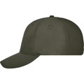 Produktbild von James & Nicholson - 6 Panel Workwear Colour Cap MB6235, oliv, Einheitsgröße