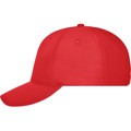 Produktbild von James & Nicholson - 6 Panel Workwear Colour Cap MB6235, rot, Einheitsgröße