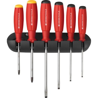 Produktbild von PB Swiss Tools - Schraubendreher-Satz 6-teilig Schlitz PH SwissGrip