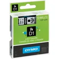 DYMO Schriftbandkassette D1 S0720530 12mm x 7m schwarz auf weiß Produktbild