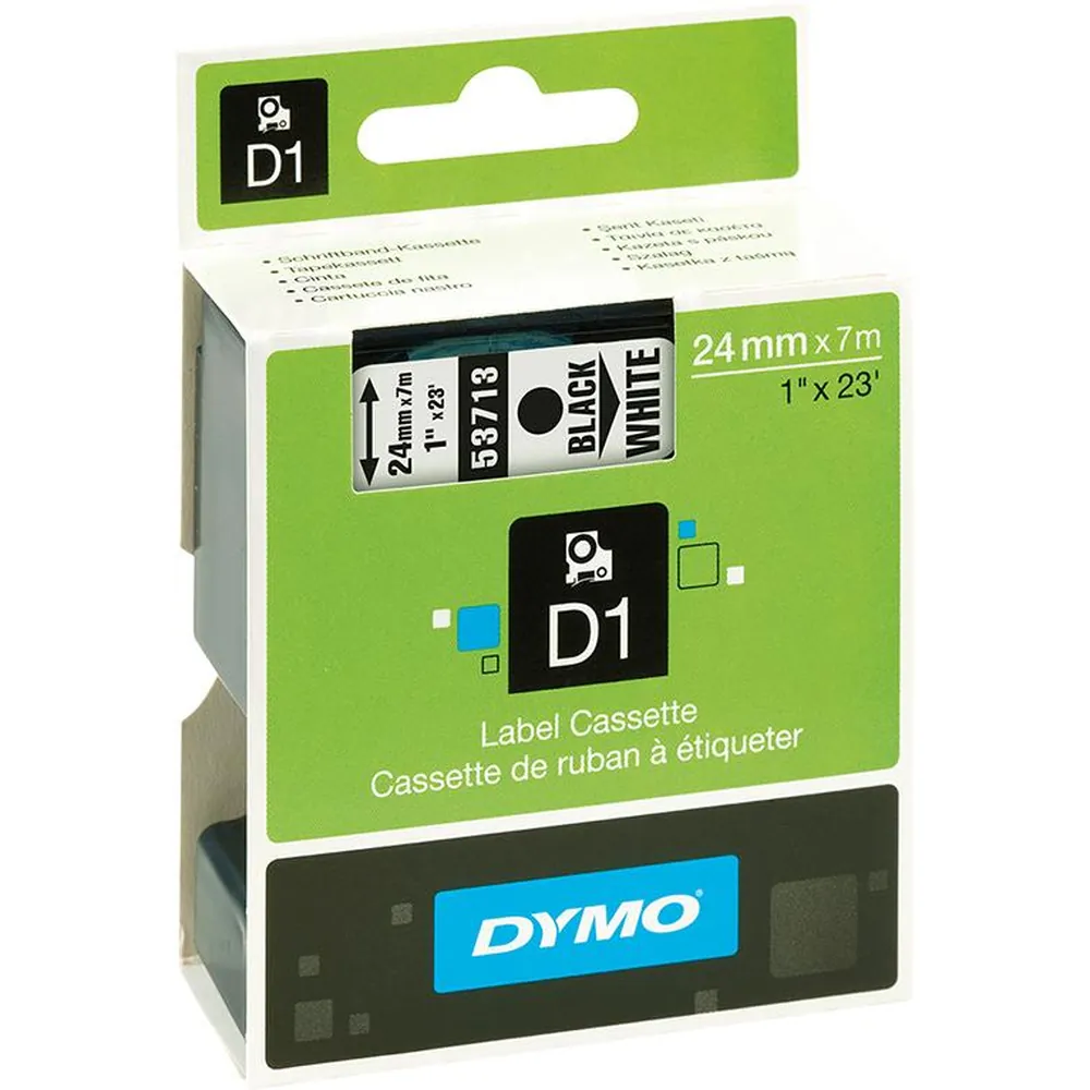 DYMO D1 Schriftband Nr.53713 24mm x 7 Produktbild img1 L