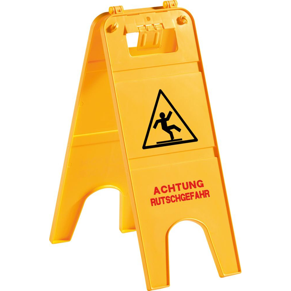 EVO-PRODUCTS Warnschild "Achtung Rutschgefahr" Kunststoff Produktbild img1 L