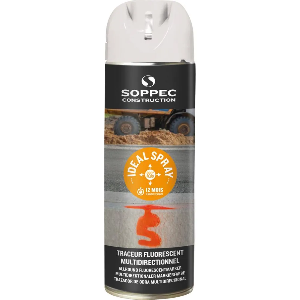 SOPPEC IDEAL SPRAY 360° Leuchtmarkierfarbe Produktbild img1 L