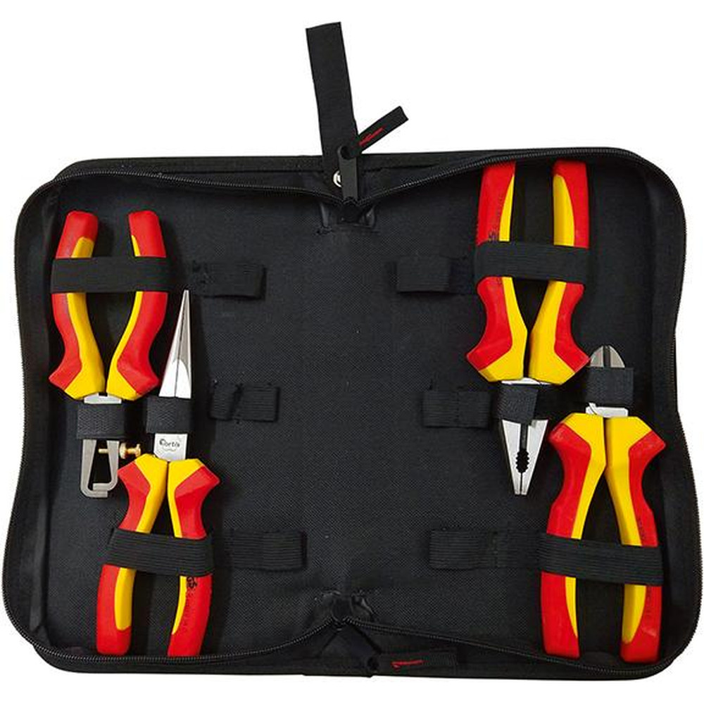 FORTIS Zangen-Set VDE 4-teilig in Nylontasche Produktbild img2 L