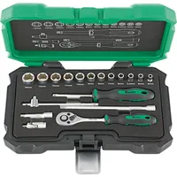 FORTIS Steckschlüssel-Garnitur 1/4" 18-teilig Produktbild
