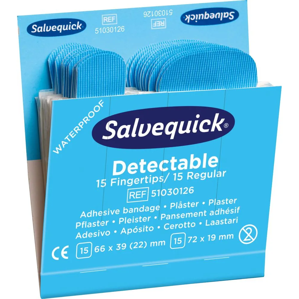 CEDERROTH Salvequick Nachf.6x30Pfl. detekt.,fingersp.u.normal Produktbild img1 L