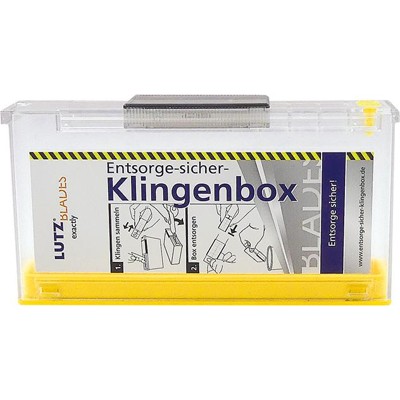 Produktbild von LUTZ BLADES® - Sicherheits-Klingenbox 120 x 65 x 25mm