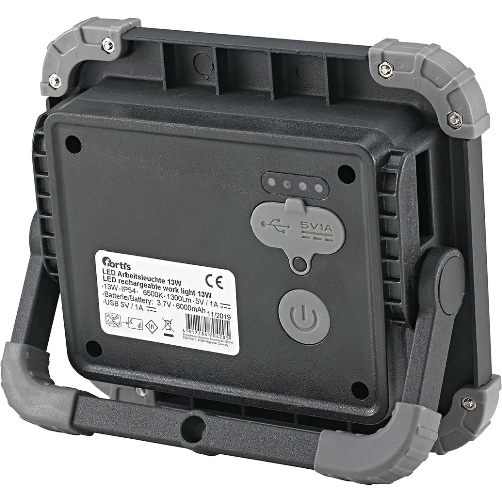 FORTIS Akku-Arbeitsleuchte1300 Lumen Produktbild img4 L