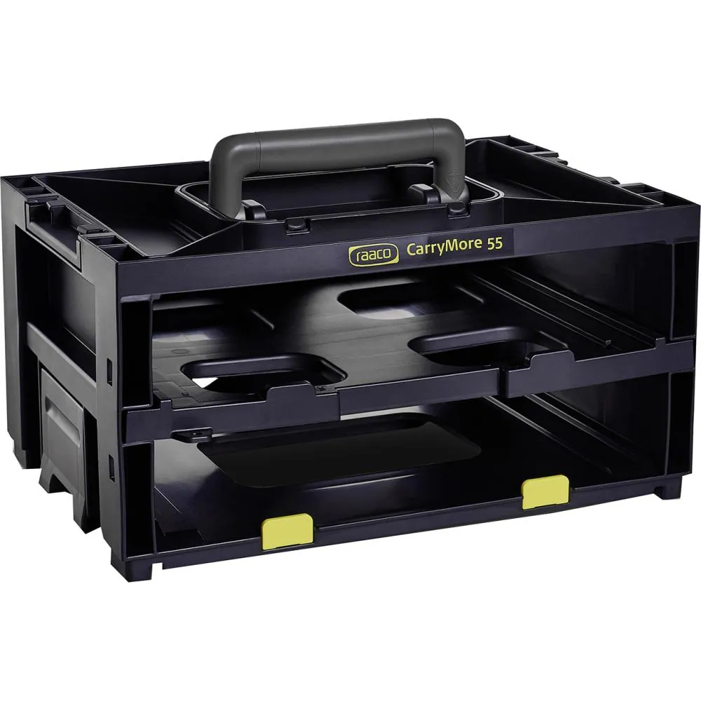 raaco CarryMore 55, leer Farbe: schwarz Produktbild img1 L