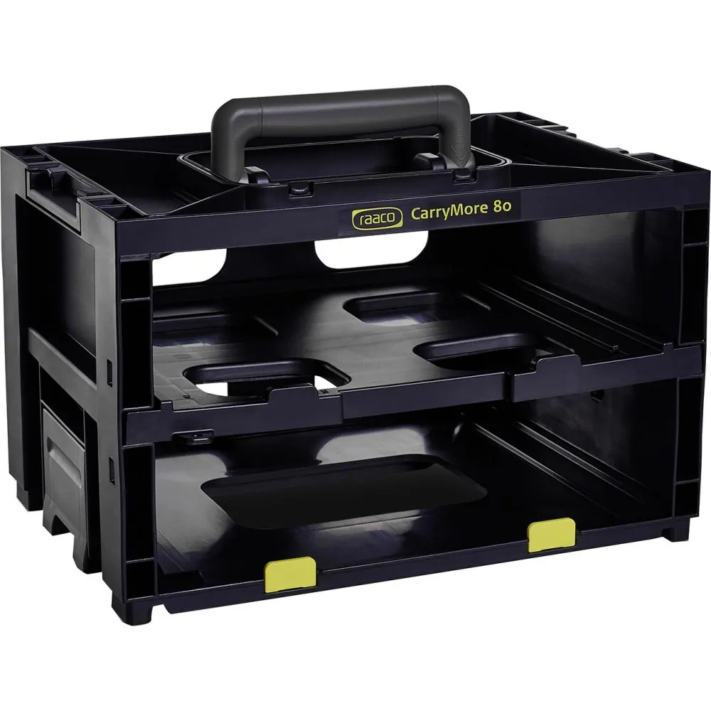 raaco CarryMore 80, leer Farbe: schwarz Produktbild img1 L