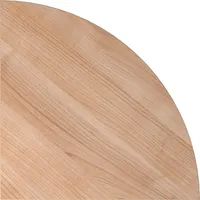 Produktbild von Hammerbacher - Eckplatte 90° 800 x 800mm Nussbaum
