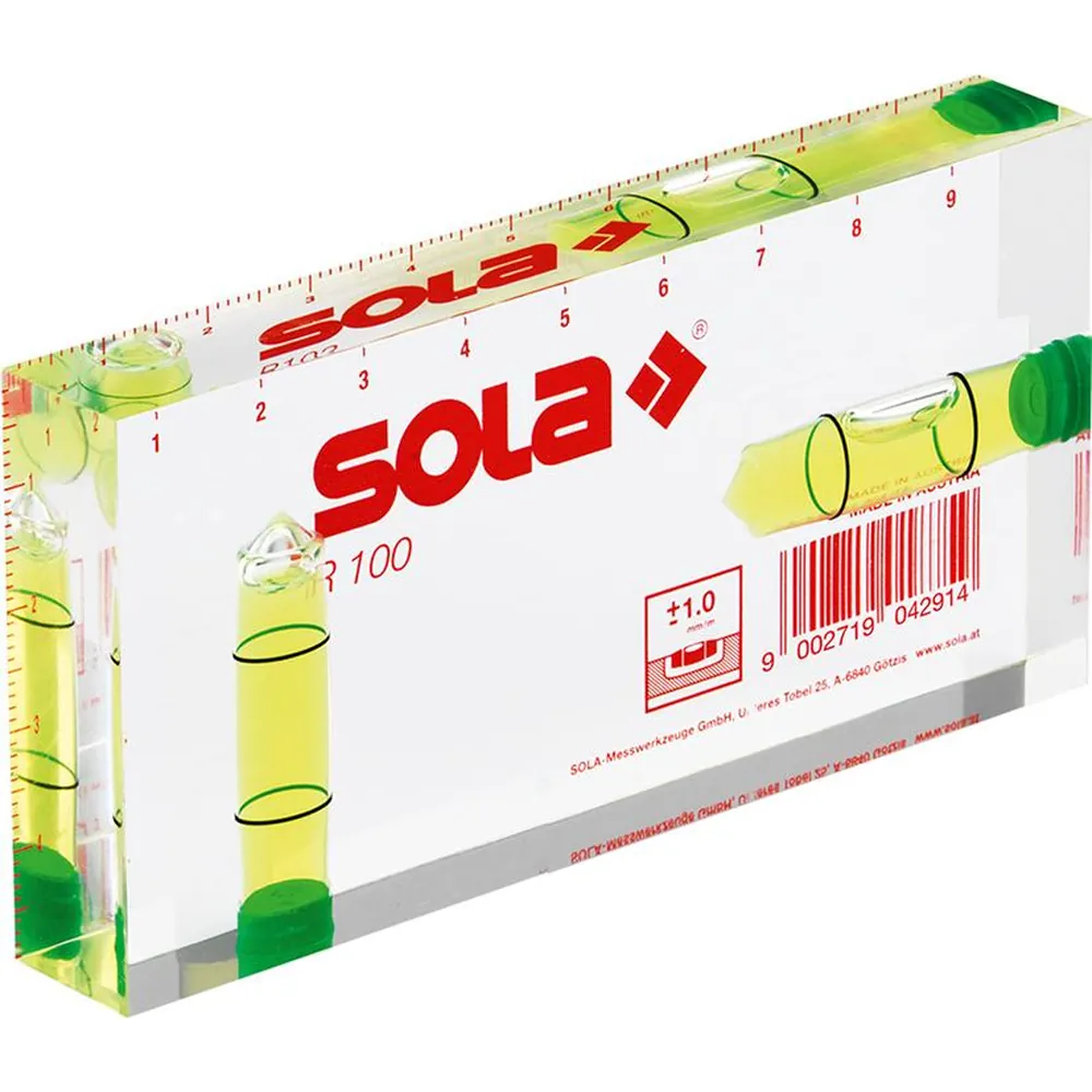 SOLA Kleinwasserwaage R100 10 cm Produktbild img1 L