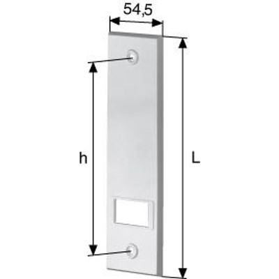 Produktbild von FRIDAVO - Deckplatte 110110 für PARO Wickler 110100