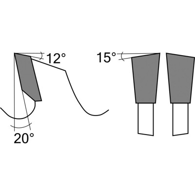 Produktbild von EDESSÖ - HW Kreissägeblatt für Akku-Handkreissäge ø165 x 1,8 x 16mm Z18W