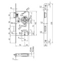 Produktbild von SAG - Einsteckschloss 1207000,BB72/8,D55,F18x235ktg,NiSi,DL