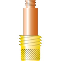 Produktbild von trafimet - Spannhülsengehäuse Gaslinse D:3,2,45V27