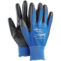 Produktbild von Ansell® - Mechanischer Schutzhandschuh HyFlex® 11-618, blau/schwarz, Größe 7