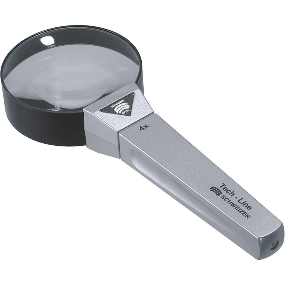 SCHWEIZER Handlupe Tech-Line 4x ø65mm Produktbild img1 L
