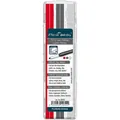 Pica Minen-Set für Zimmermannsbleistift BIG Dry, je 4x 2B / rot / weiß Produktbild