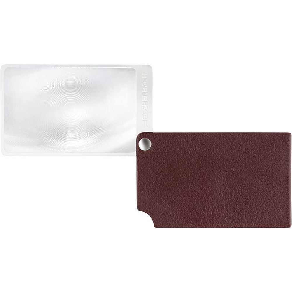 ESCHENBACH Ledereinschlaglupe visoPOCKET 2.5x, rot Produktbild img1 L