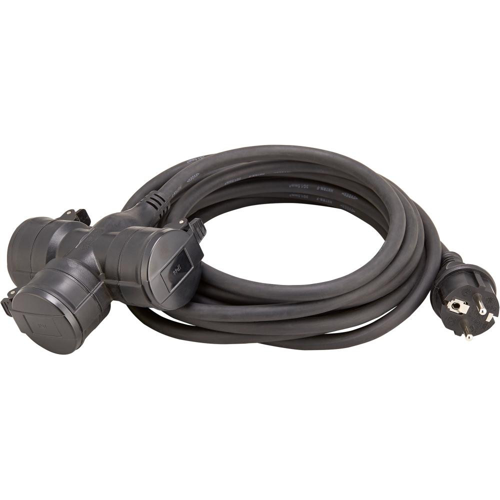 FORTIS Verlängerungskabel 3-fach H07RN-F3G1,5 10m Produktbild img1 L