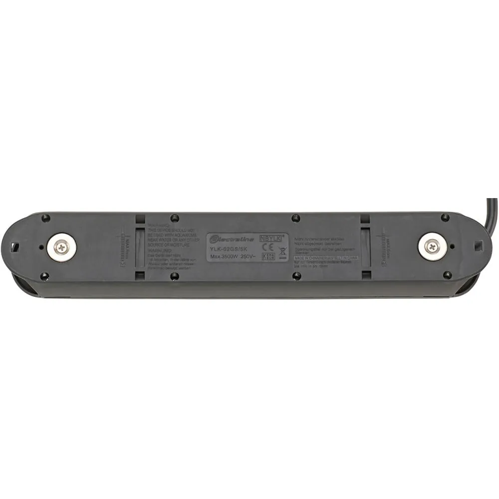 FORTIS Steckdosenleiste 5fach H05VV-F3G1,5 3m magnetisch Produktbild img5 L