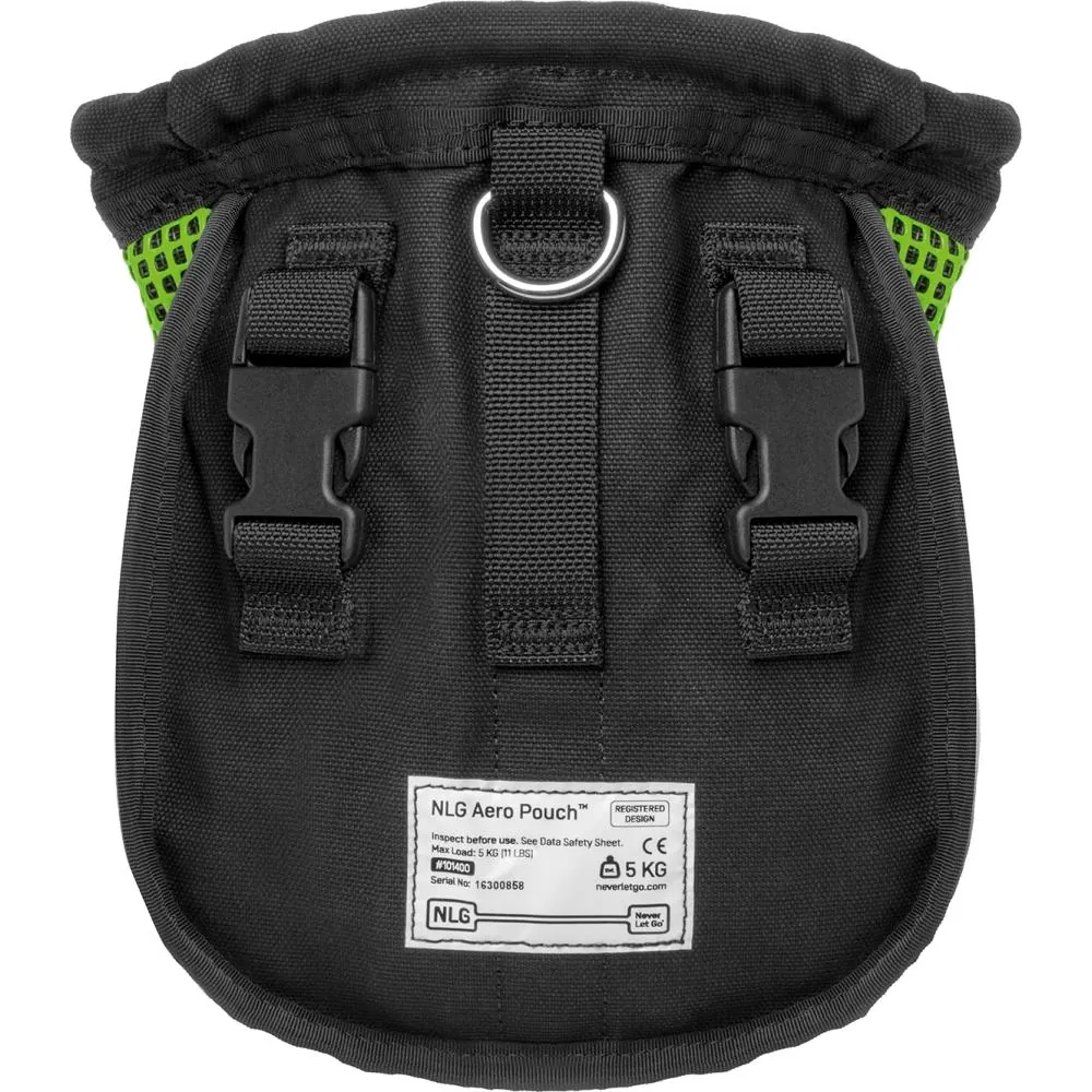 NLG Werkzeugtasche Aero Pouch2 x D Ring 250 x 200 x 100mm Haltekraft 5kg Produktbild img4 L