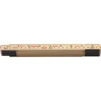 Hultafors Gliedermaßstab Birke 2m x 17mm natur Zoll/mm-Teilung Produktbild