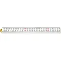 Hultafors Gliedermaßstab Kunststoff 1m x 13mm weiß 4 Glieder Produktbild img1 S