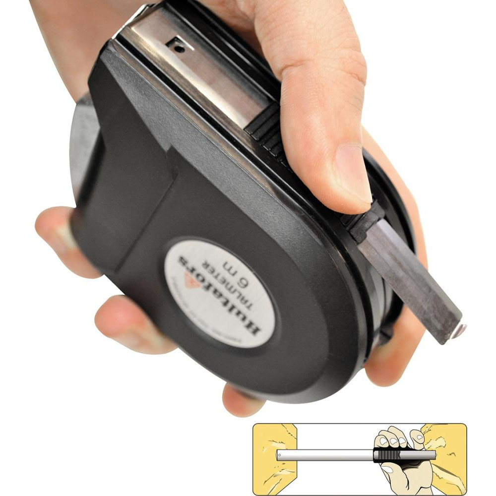 Hultafors Taschenbandmaß Talmeter 6m x 25mm weiß Produktbild img5 L