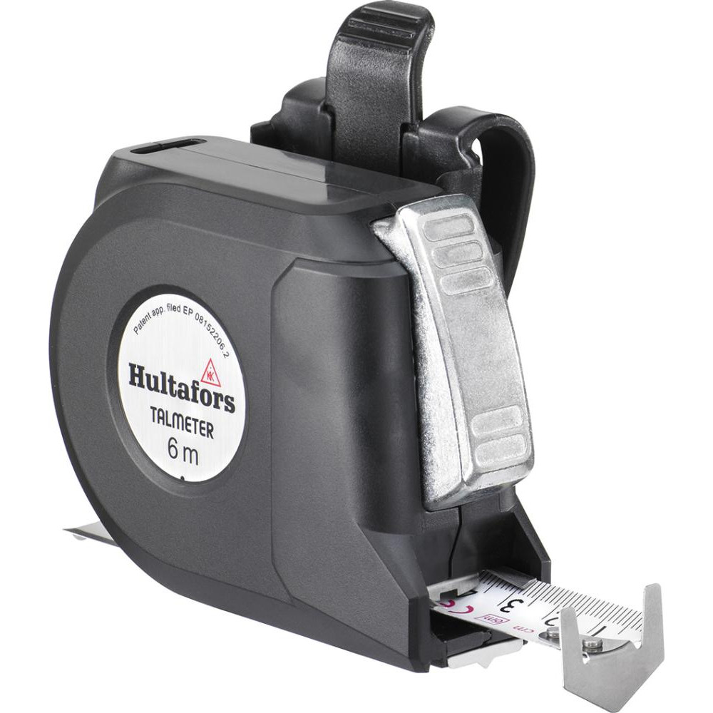 Hultafors Taschenbandmaß Talmeter 6m x 25mm weiß Produktbild img7 L