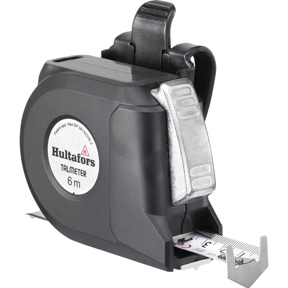 Hultafors Taschenbandmaß Talmeter 6m x 25mm weiß Produktbild img7 L