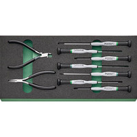 STAHLWILLE® Werkzeugmodul 1/3 Elektronikwerkzeuge TCS 7 821/9 Produktbild