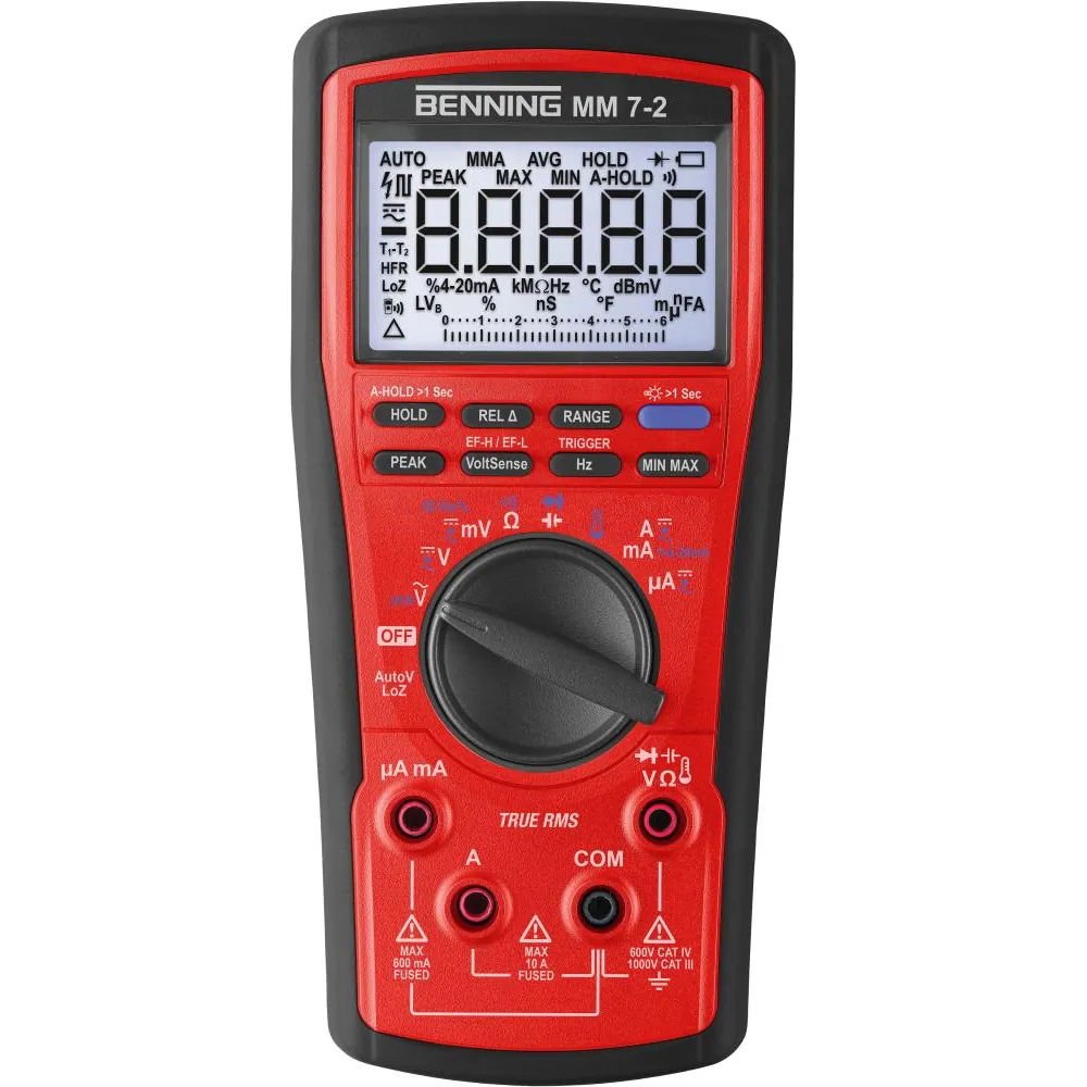 BENNING Digital-Multimeter MM 7-2 Produktbild img1 L